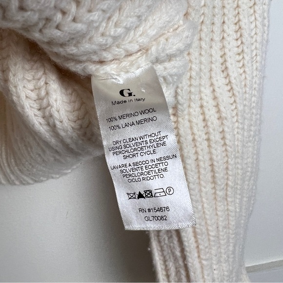 Goop G Label Ribbed Wool Knit Turtleneck Sweater - Picture 6 of 6